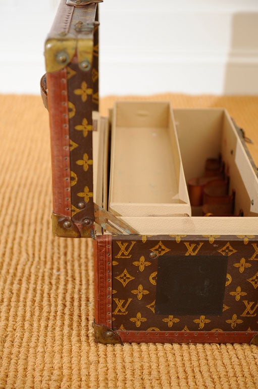 Louis Vuitton Vintage Monogram Canvas Bisten Train Case 1