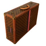 Louis Vuitton Vintage Monogram Canvas Bisten Trunk Suitcase