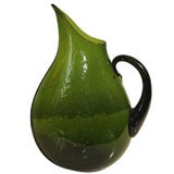 Retro Glass Pitcher by Winslow Anderson for Blenko