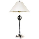 Wrought  Iron  Lamp and Shade