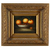 STILL  LIFE  OIL  PAINTING  BY J. CARSON