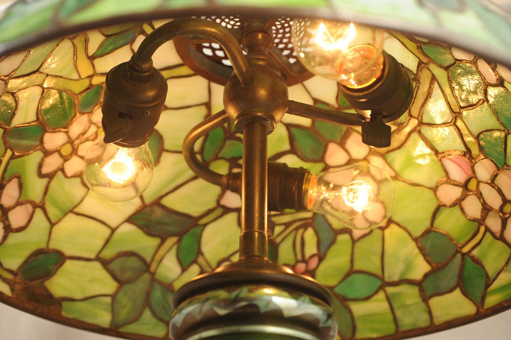 Tiffany Apple Blossom Table Lamp 1