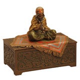 Bergmann Cold Painted Vienna Bronze Arab on Box