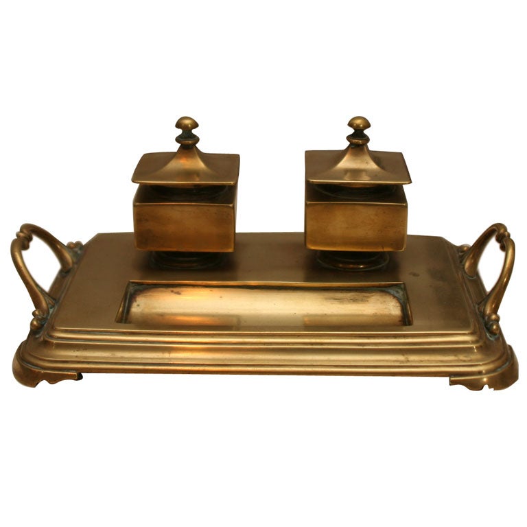 Brass Ink Well