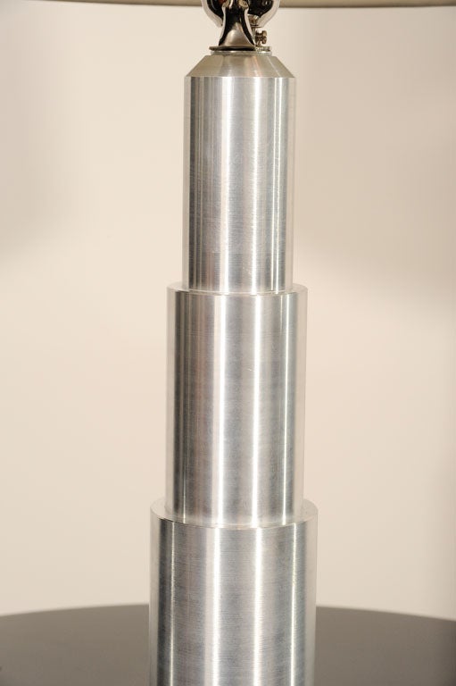 20th Century Art Deco Lamp with Skyscraper Design by Walter Von Nesson