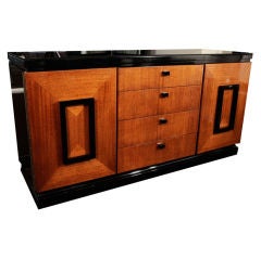 Art Deco Sideboard in the Manner of Donald Deskey