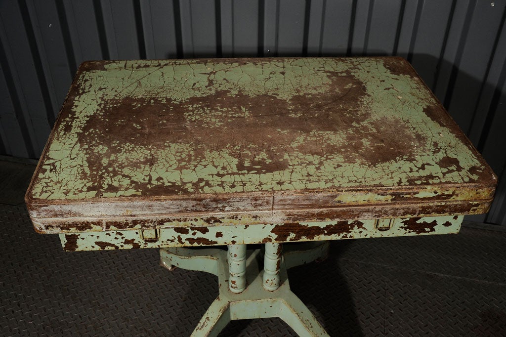 Industrial Iron Tables at 1stDibs