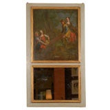 Early 19th Century French Trumeau Mirror