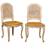 Set  of 6 Louis XVI Style Cane Back Dining Chairs