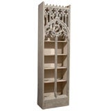 Pair of gothic style shelves