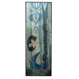 Abstract Mosaic Wall Sculpture