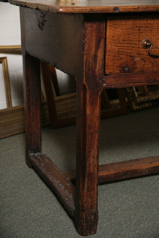 1880's French Refectory Table with three drawers 3