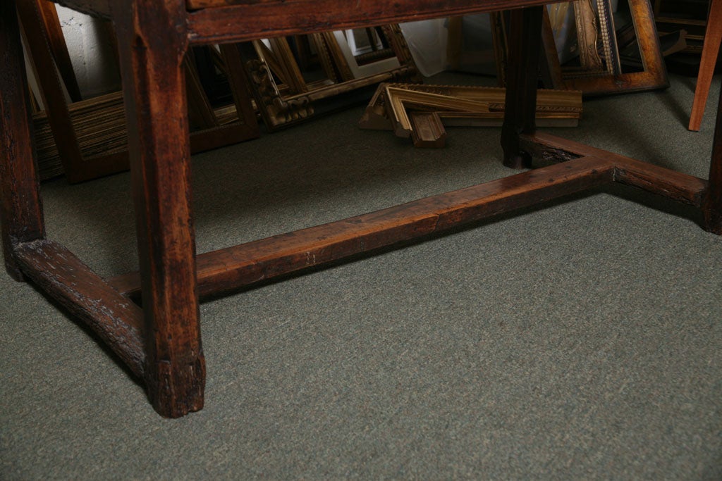1880's French Refectory Table with three drawers 4