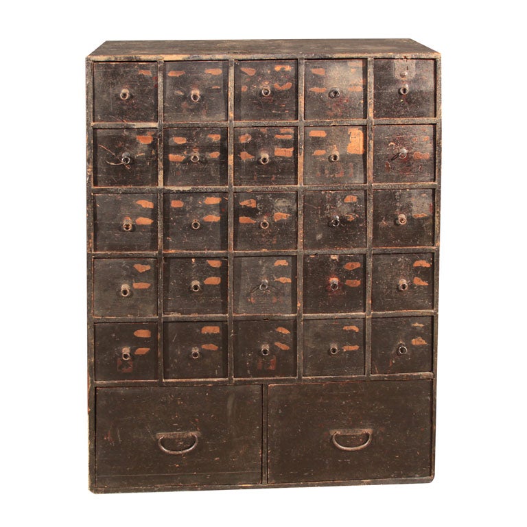 Japanese Apothocary Tansu Chest For Sale