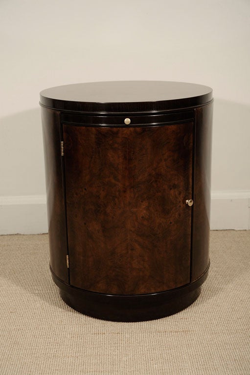 A Pair of Drexel Drum Shaped End Tables. 5