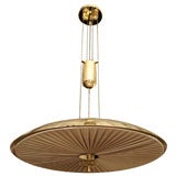 A Large and Impressive Paavo Tynell Adjustable Ceiling Fixture.