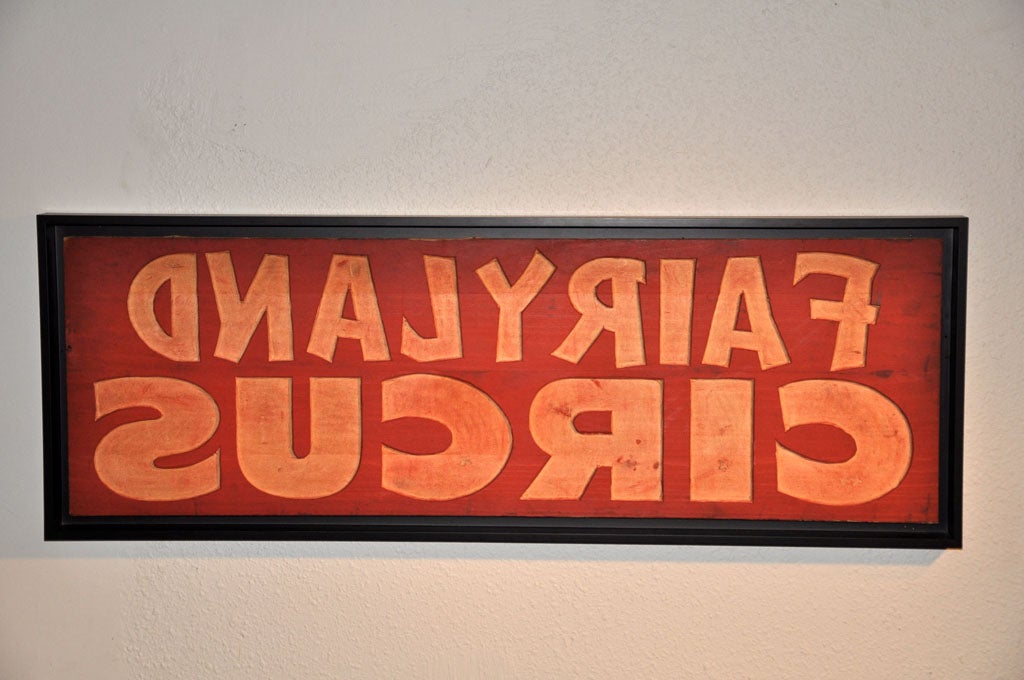 "Fairyland Circus" Letterpress