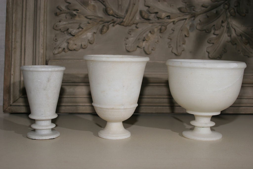Indian Marble Goblets