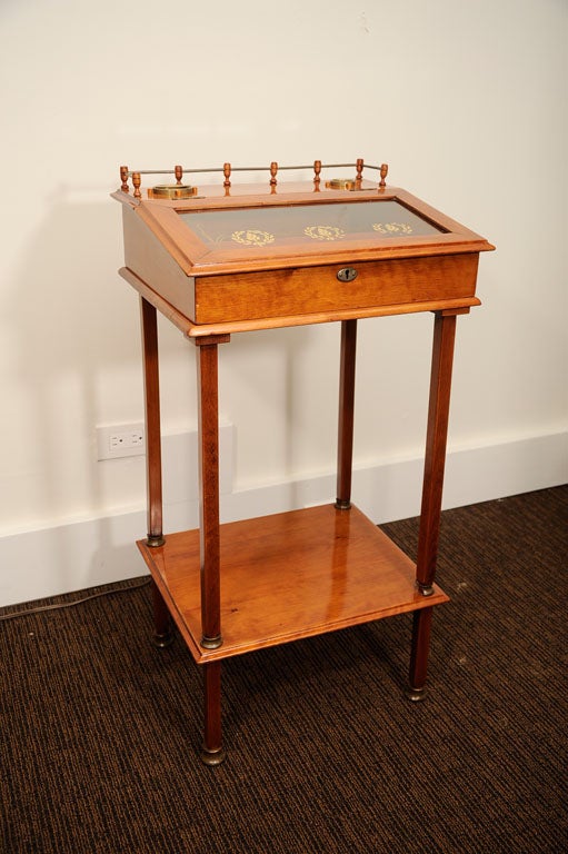 Biedermeier Cigar Desk For Sale 5