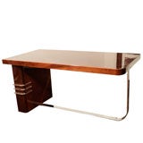 Vintage Rectangular American Deco Table attributed to Deskey