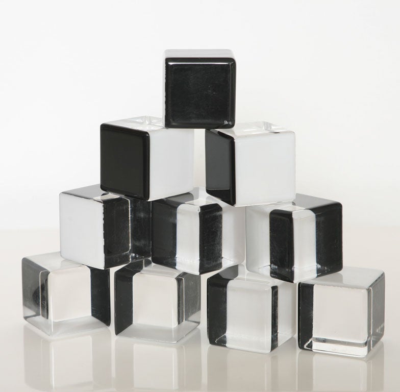 Vasa Mihich Cube Sculpture