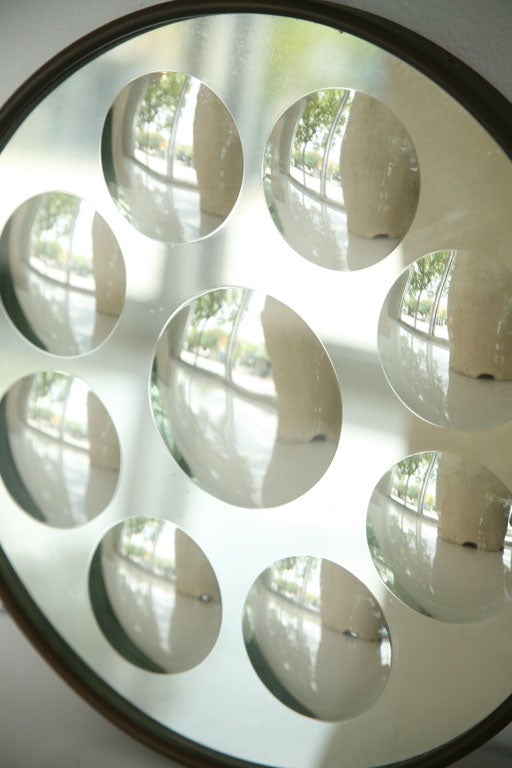 Italian Fornasetti Optical Mirror
