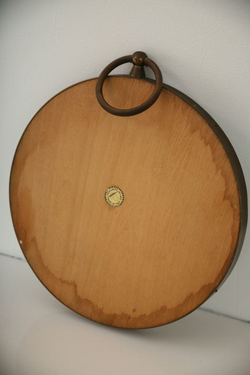Brass Fornasetti Optical Mirror