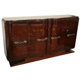 French Art Deco Palisander "Red" Buffet/ Sideboard