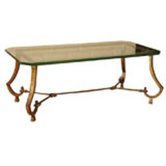 Ramsay Wrought Iron Gilded Cocktail Table 12