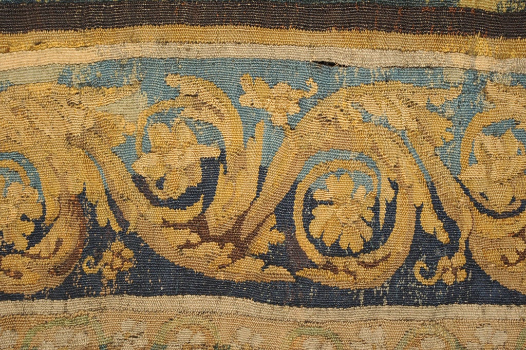 Aubusson Verdure Tapestry Fragment 5