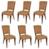 Set of Six French Dining Chairs