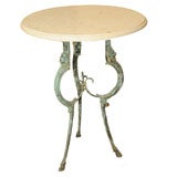 Roman Tripodal Iron Side Table