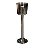 SILVERPLATE ICE BUCKET ON STAND