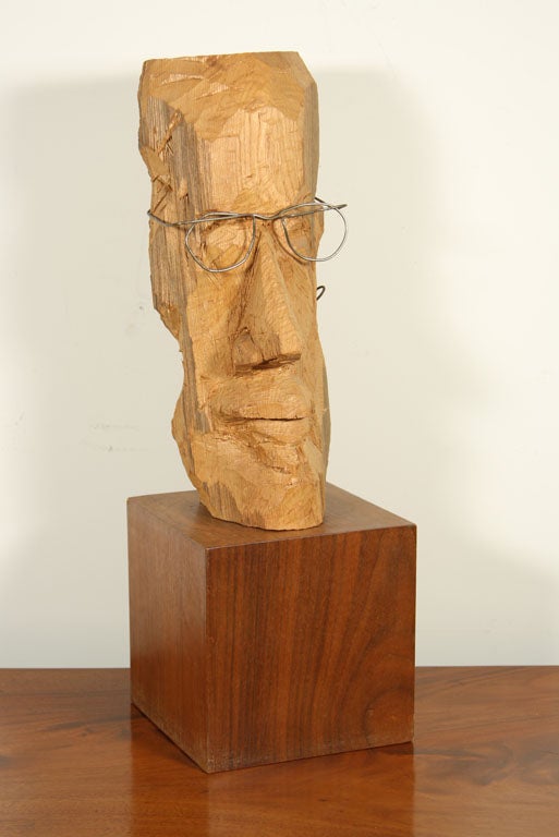 Portrait Head of Chuck Close