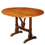 French Folding Wine Table
