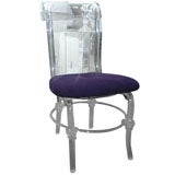 Helena Rubinstein Style Lucite Chair