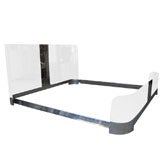 KING SIZE LUCITE BED