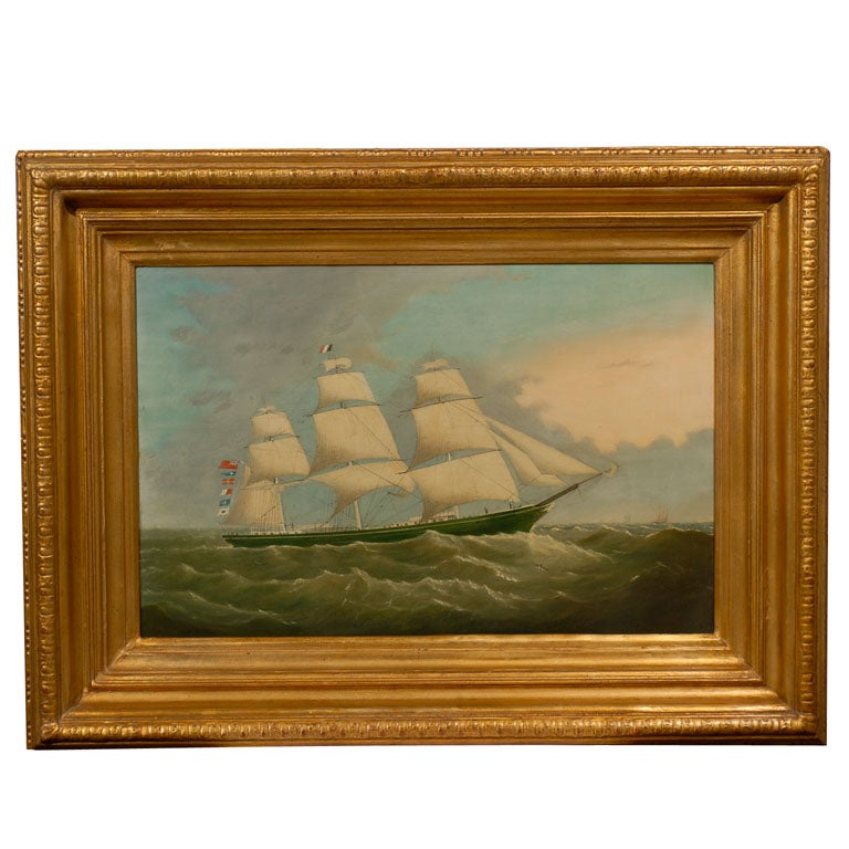 Large ship Painting