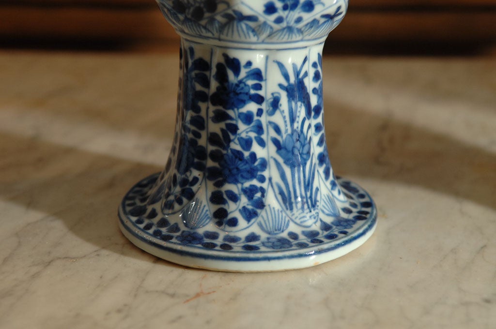 Cninese Export Blue and White Garniture Set 6