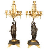 Pair Candelabra