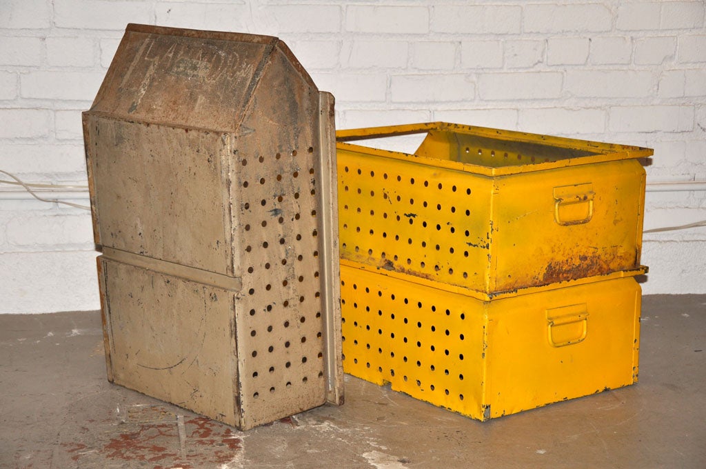 American Vintage Metal Drawers