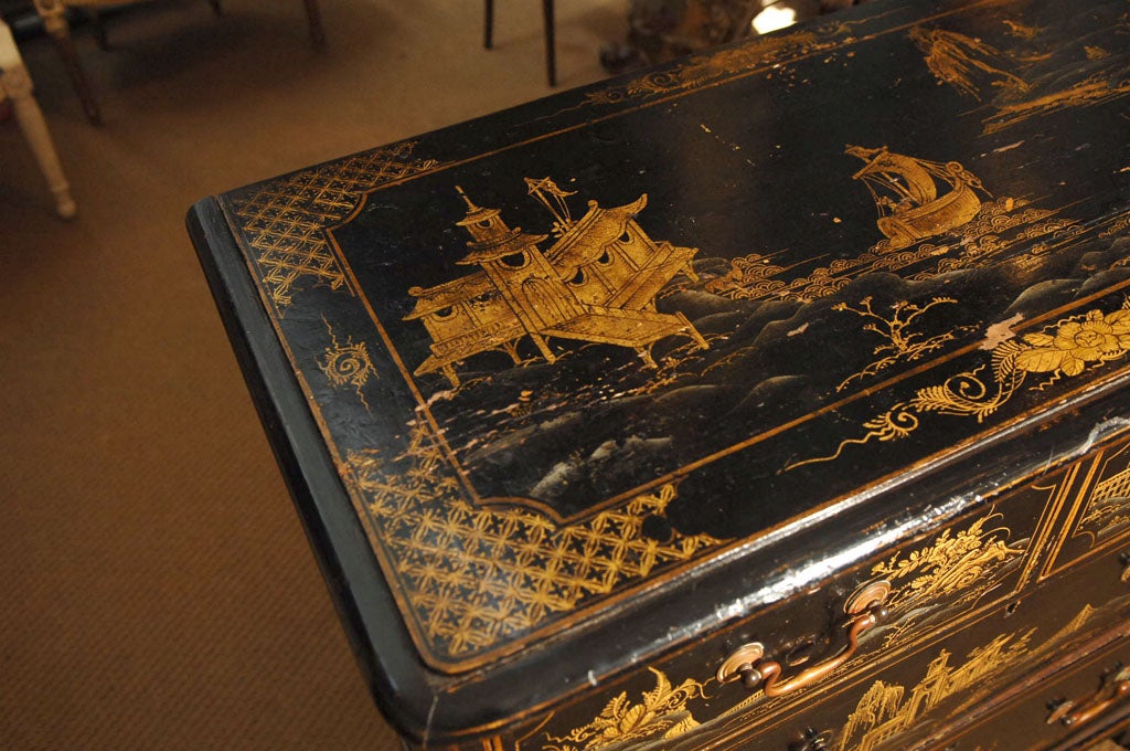 Japanned Chest of Drawers 3