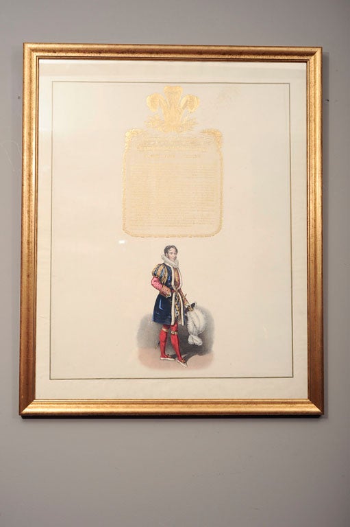 Set of 10 Ceremonial Prints of the Coronation of King George IV In Excellent Condition In Long Island City, NY