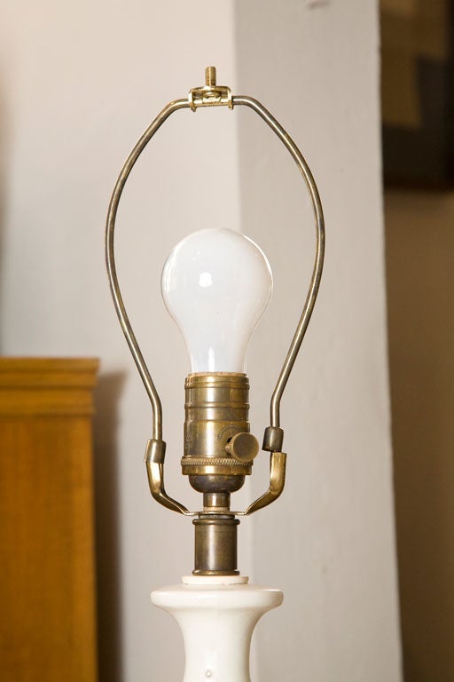 Pair Vintage Ceramic Lamps 2