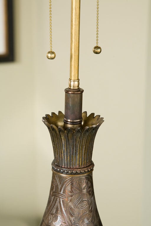 Brass Indian Table Lamp at 1stdibs