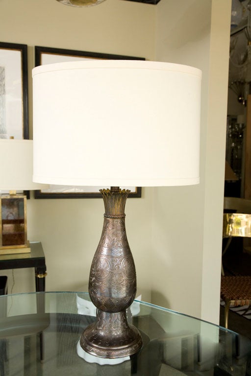 Brass Indian Table Lamp at 1stdibs