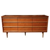 Retro Tres Smart 50's Modern  Walnut Dresser