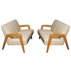 Classic Mid Century Settees by Thonet