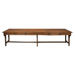 Long Table With Hidden Compartments