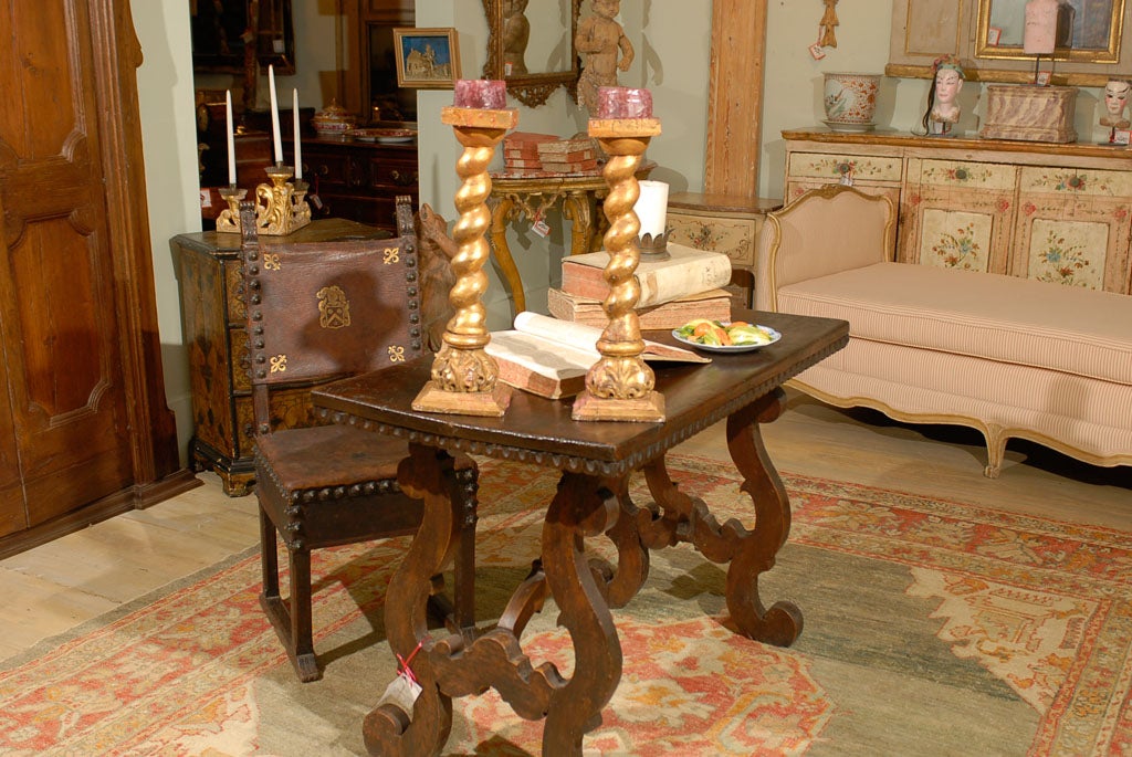 Pair of Barley Twisted Candelsticks